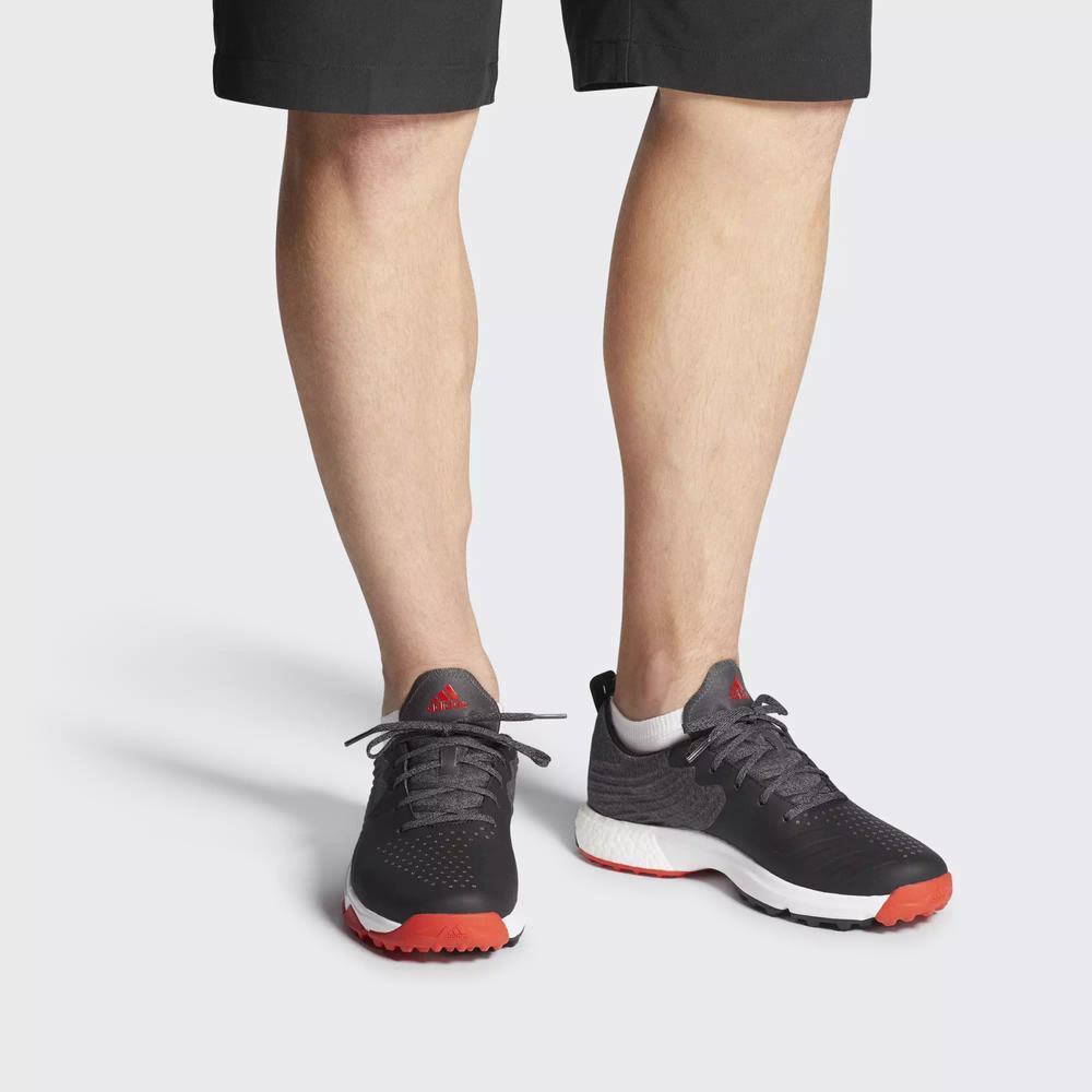 Adidas Adipower 4orged S Tenis De Golf Negros Para Hombre (MX-27044)